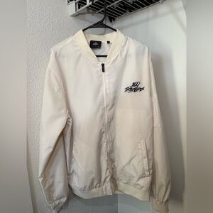 100 Thieves Cream Bomber Jacket